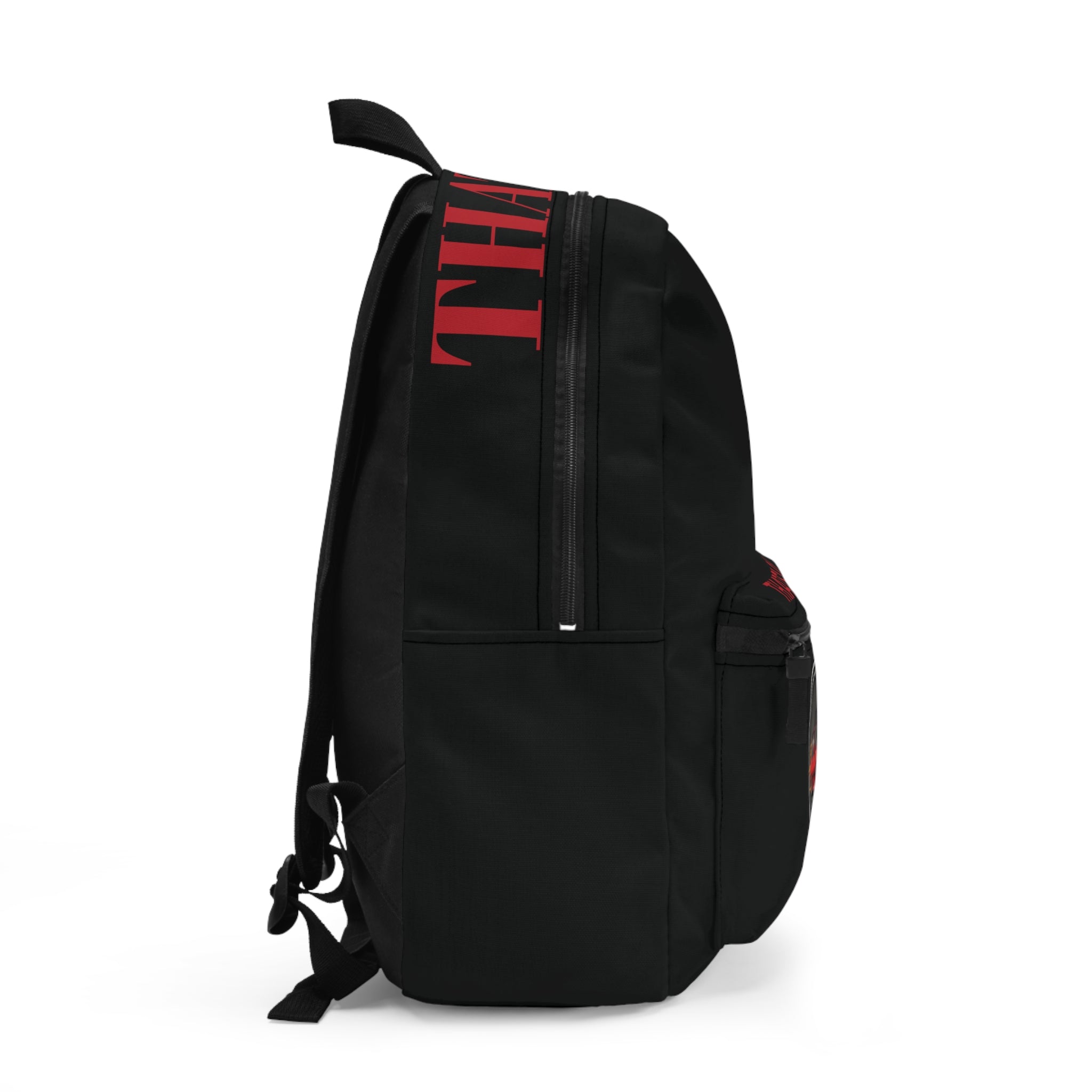 Thatslow Red Classic Car Backpack – Racing Badge School & Travel Bag